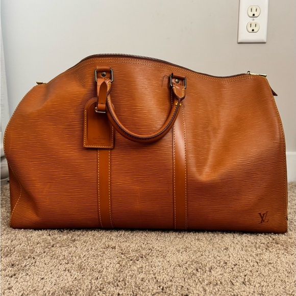 Louis Vuitton Epi Leather Keepall 55 - Vintage 1990’s - Picture 1 of 9